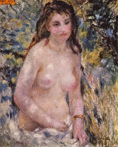 Akt in der Sonne nach Renoir